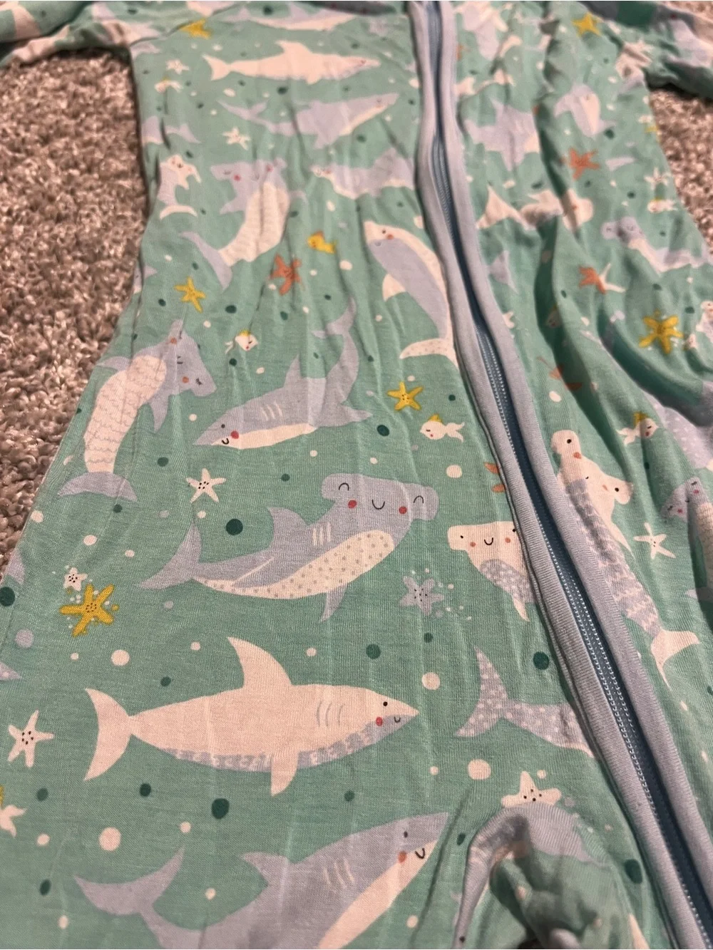 Little Sleepies soft mint